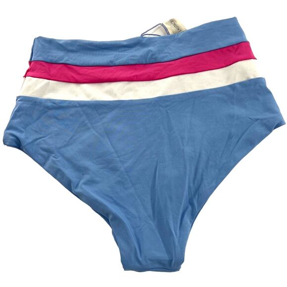 L*Space Portia Stripe Bikini Bottom S - Picture 3 of 7